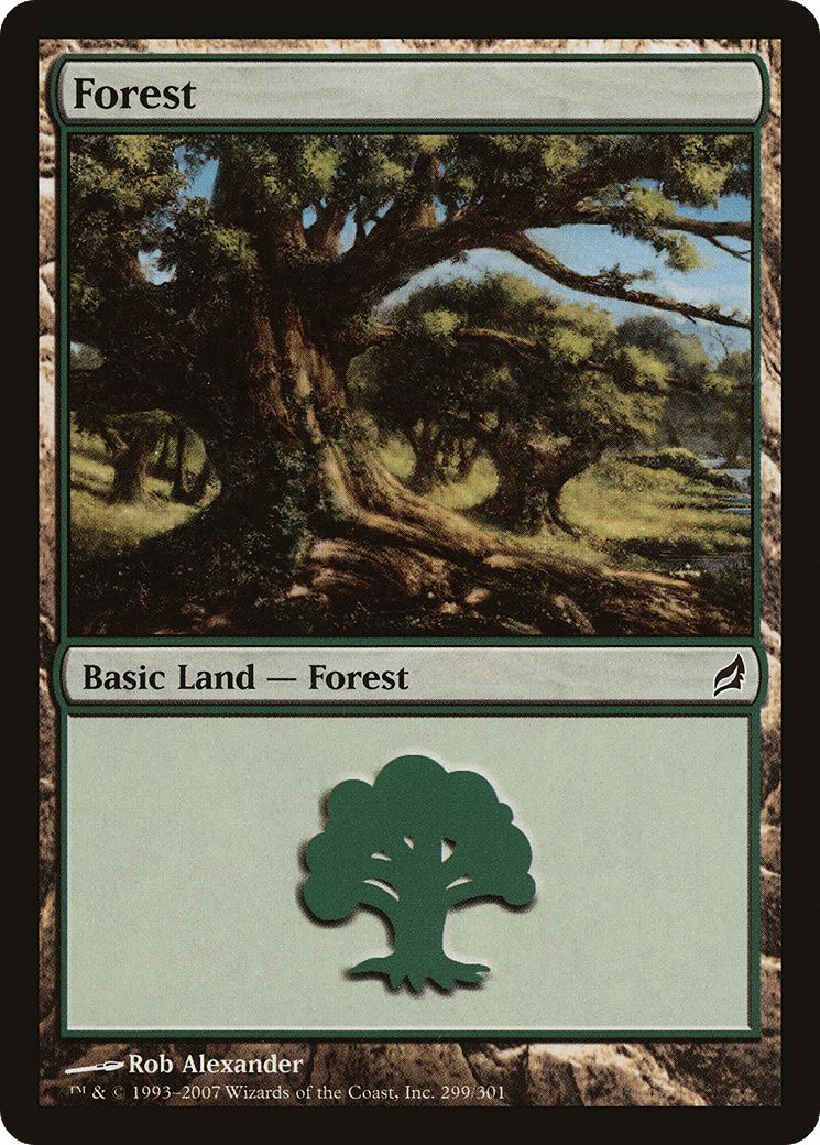 Forest |  Foil (299) [Lorwyn]