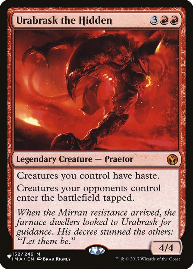 Urabrask the Hidden |  (IMA-152) [The List]