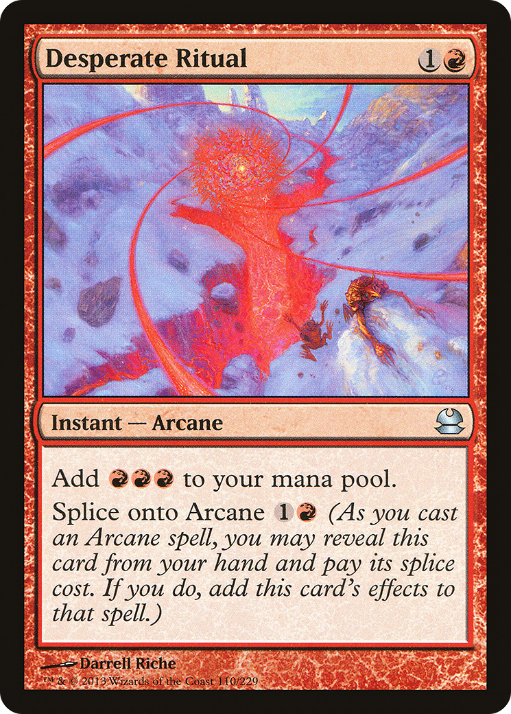 Desperate Ritual [Modern Masters] Foil