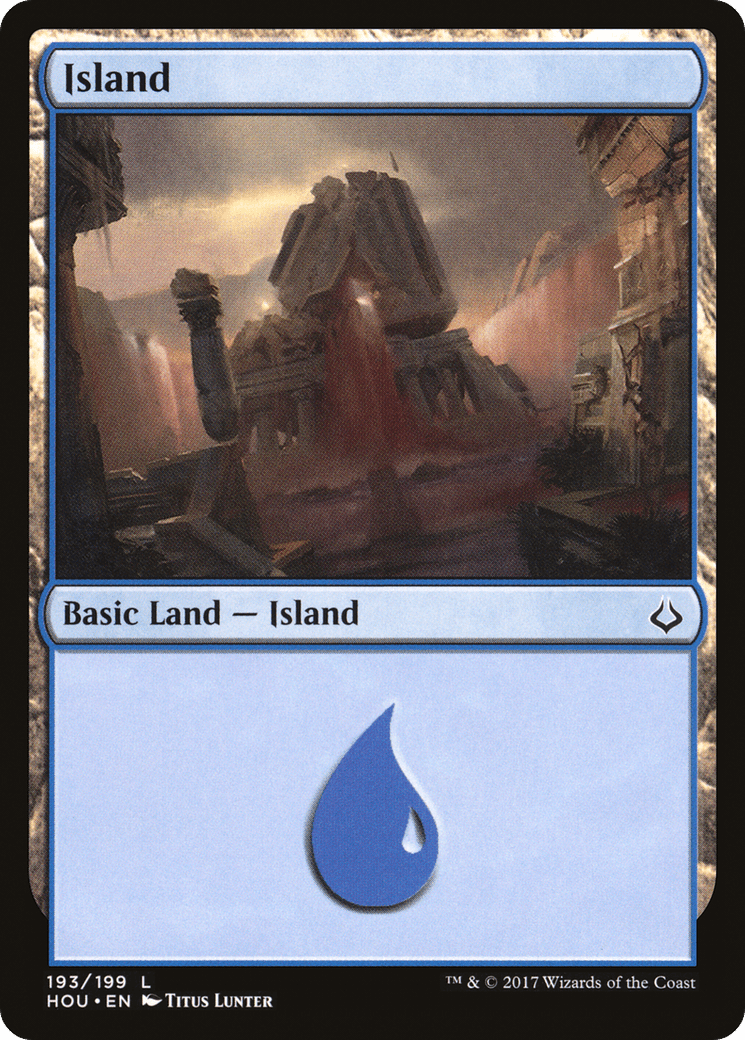 Island (193) [Hour of Devastation] Foil