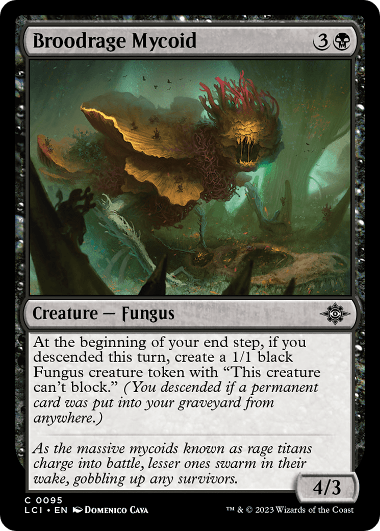 Broodrage Mycoid [The Lost Caverns of Ixalan] Foil