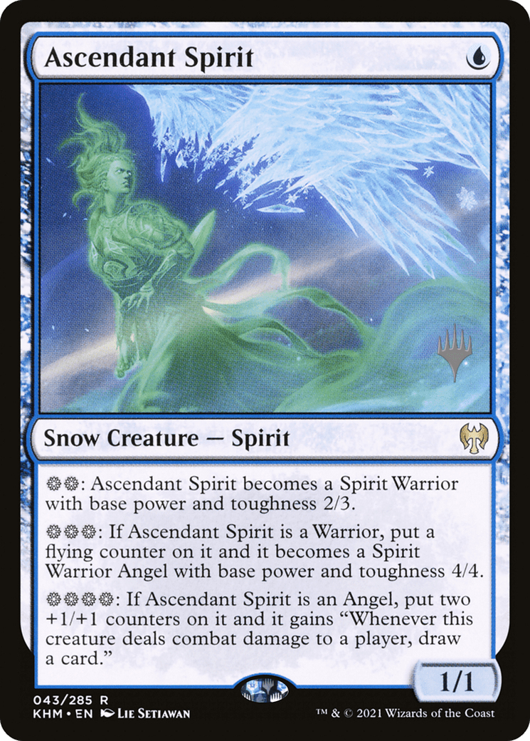 Ascendant Spirit (Promo Pack) [Kaldheim Promos] Foil