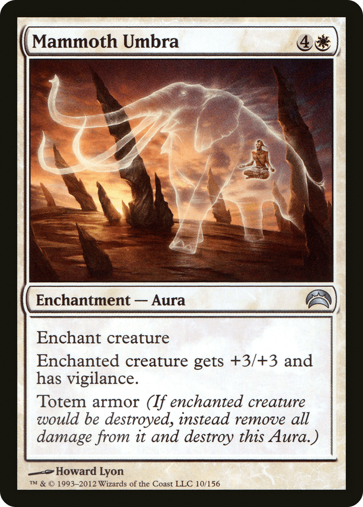 Mammoth Umbra (010) [Planechase 2012]  Foil