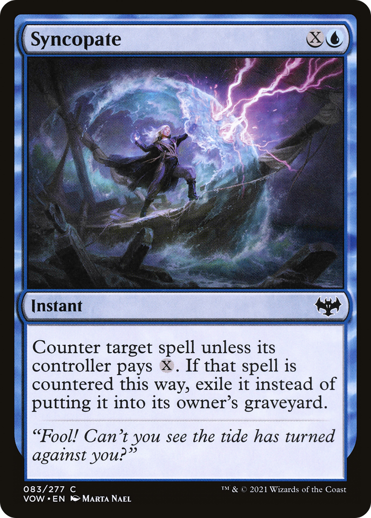 Syncopate [Innistrad: Crimson Vow] Foil