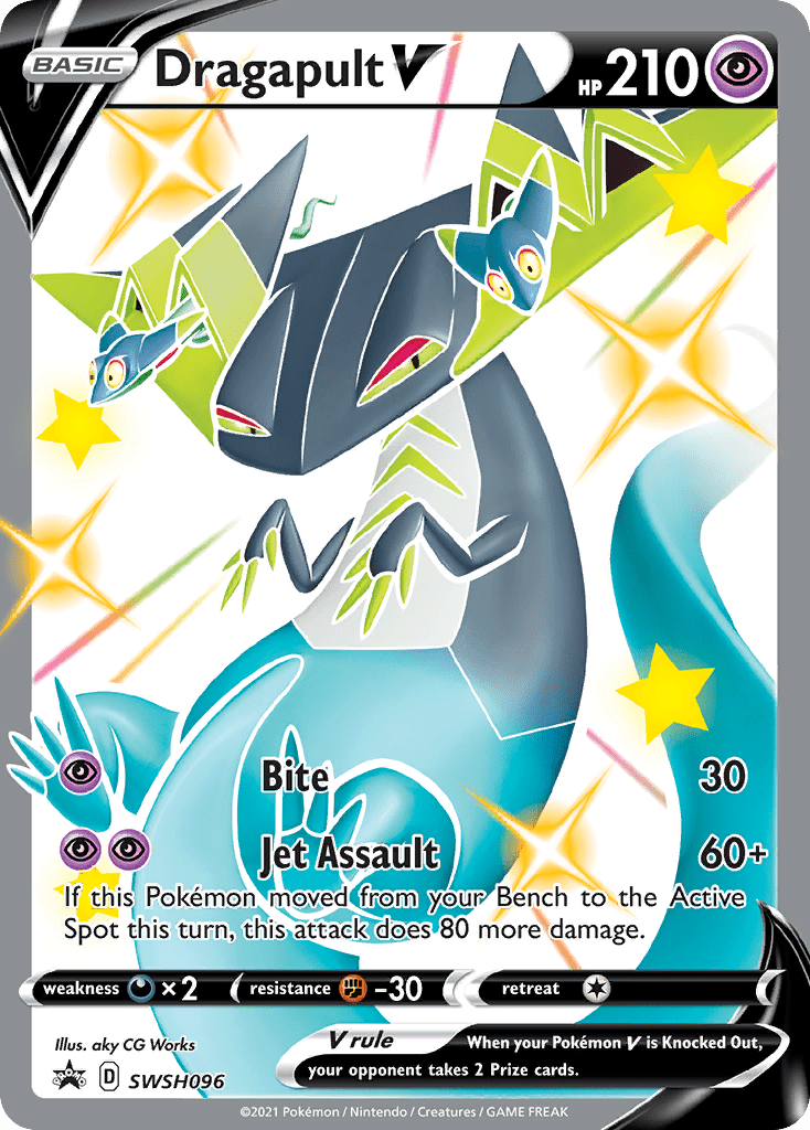 Dragapult V SWSH096/307 - SWSH Sword & Shield Promo Cards Holofoil
