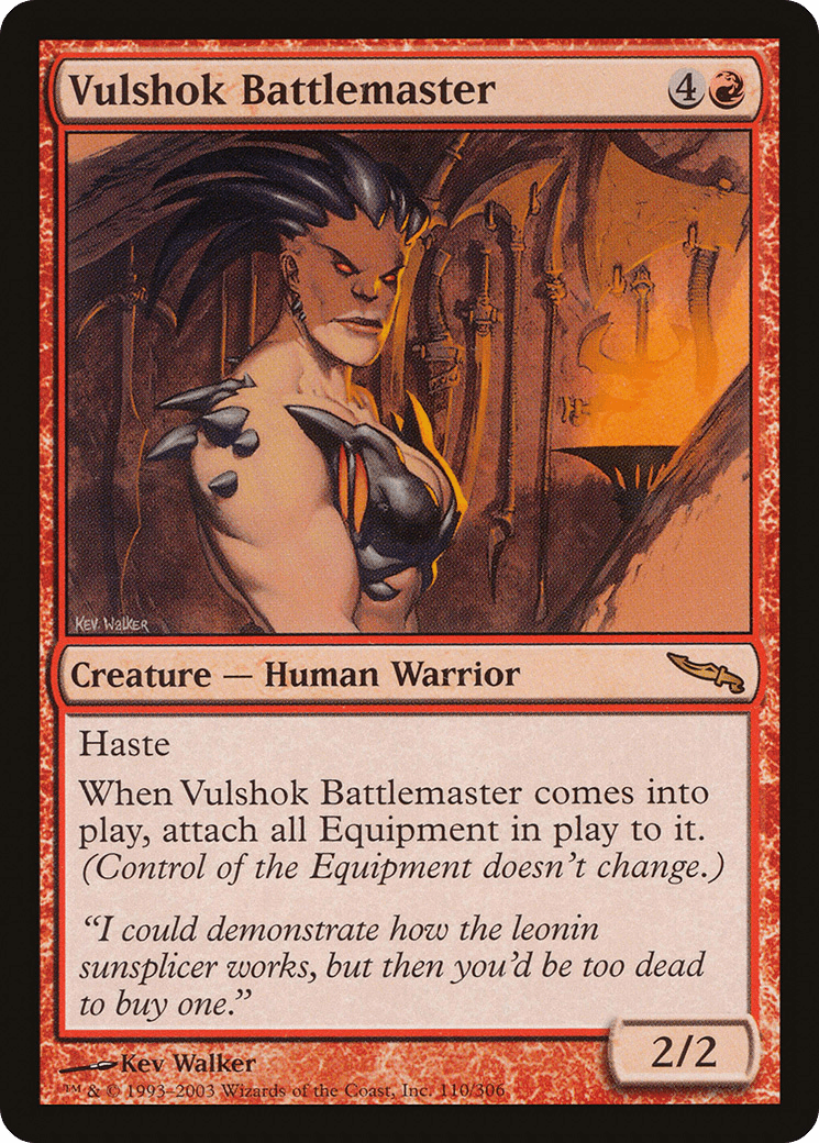 Vulshok Battlemaster [Mirrodin] Foil