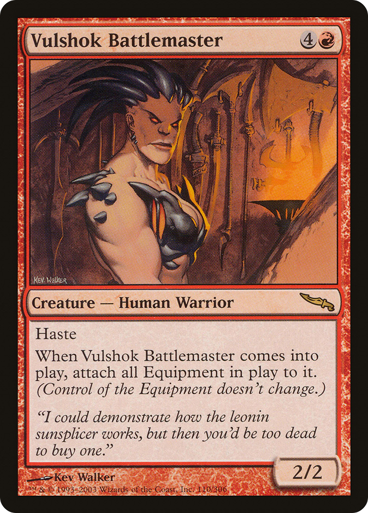Vulshok Battlemaster [Mirrodin] Foil
