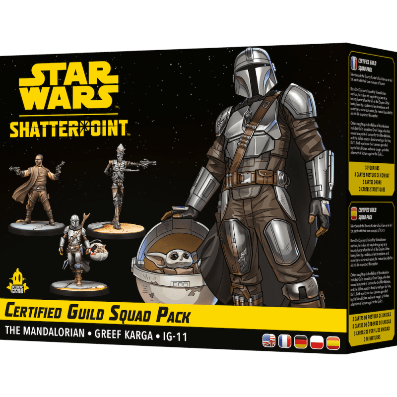 Star Wars Shatterpoint- Certified Guild Squad Pack (The Mandalorian)