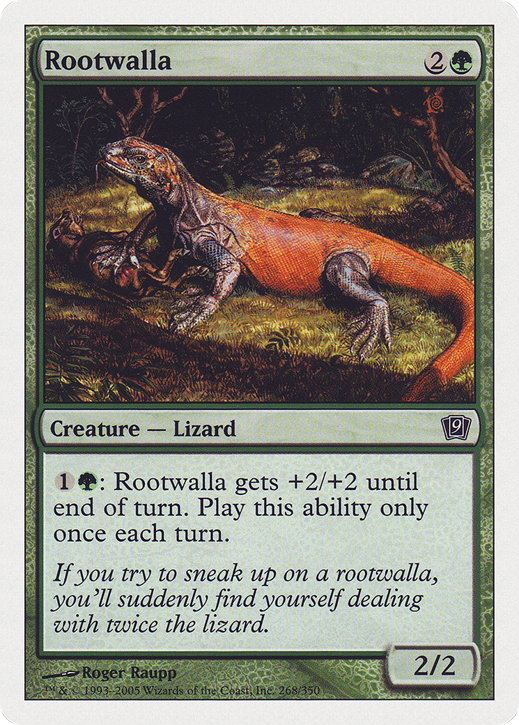 Rootwalla [Ninth Edition] Foil
