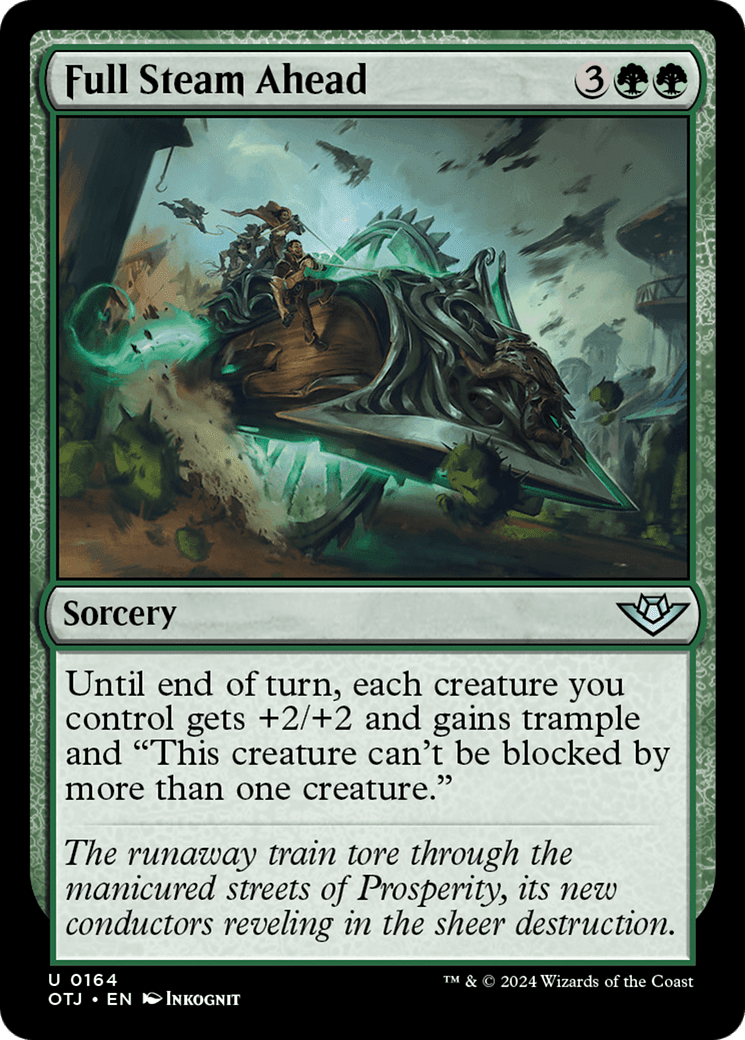 Full Steam Ahead [Outlaws of Thunder Junction] Foil