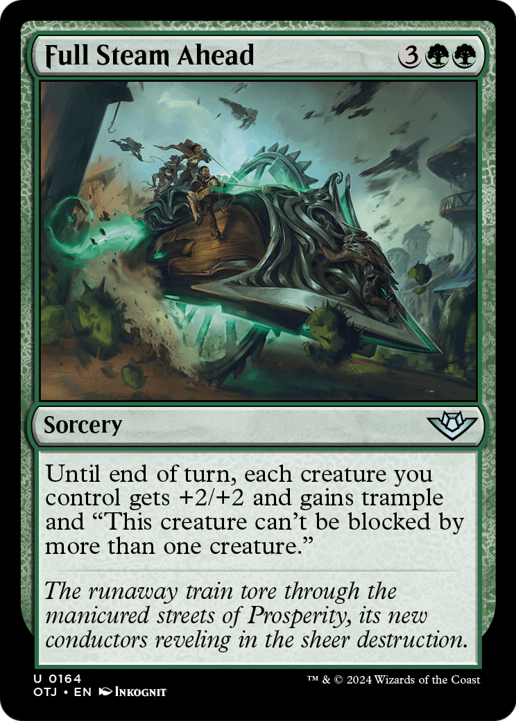 Full Steam Ahead [Outlaws of Thunder Junction] Foil