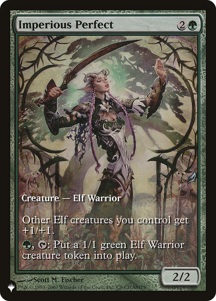 Imperious Perfect |  (PCMP-9) [The List]