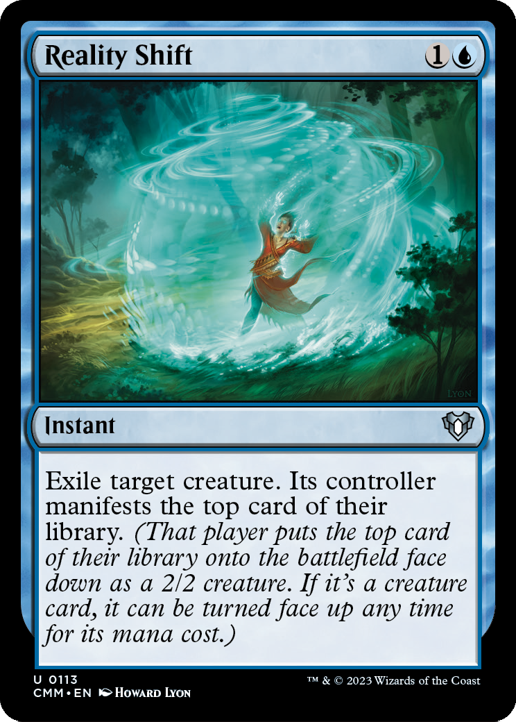 Reality Shift [Commander Masters] Foil