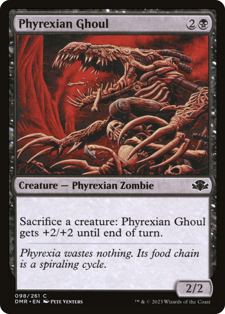 Phyrexian Ghoul [Dominaria Remastered] Foil