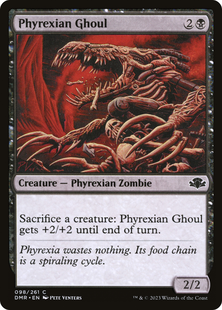 Phyrexian Ghoul [Dominaria Remastered] Foil