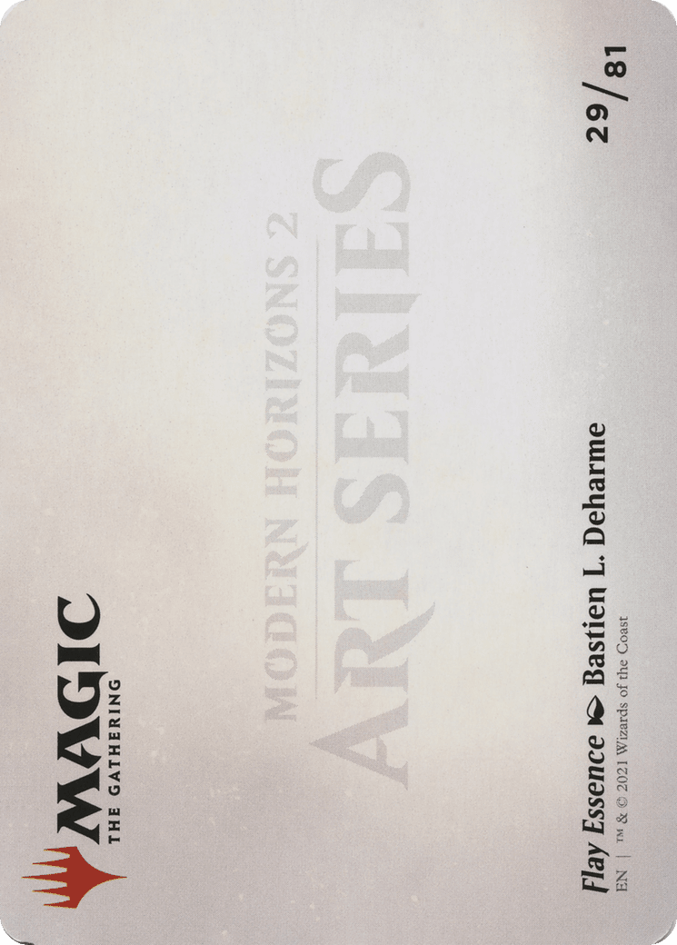 Flay Essence // Flay Essence (AMH2-029) - Modern Horizons 2 Art Series (Borderless) Foil
