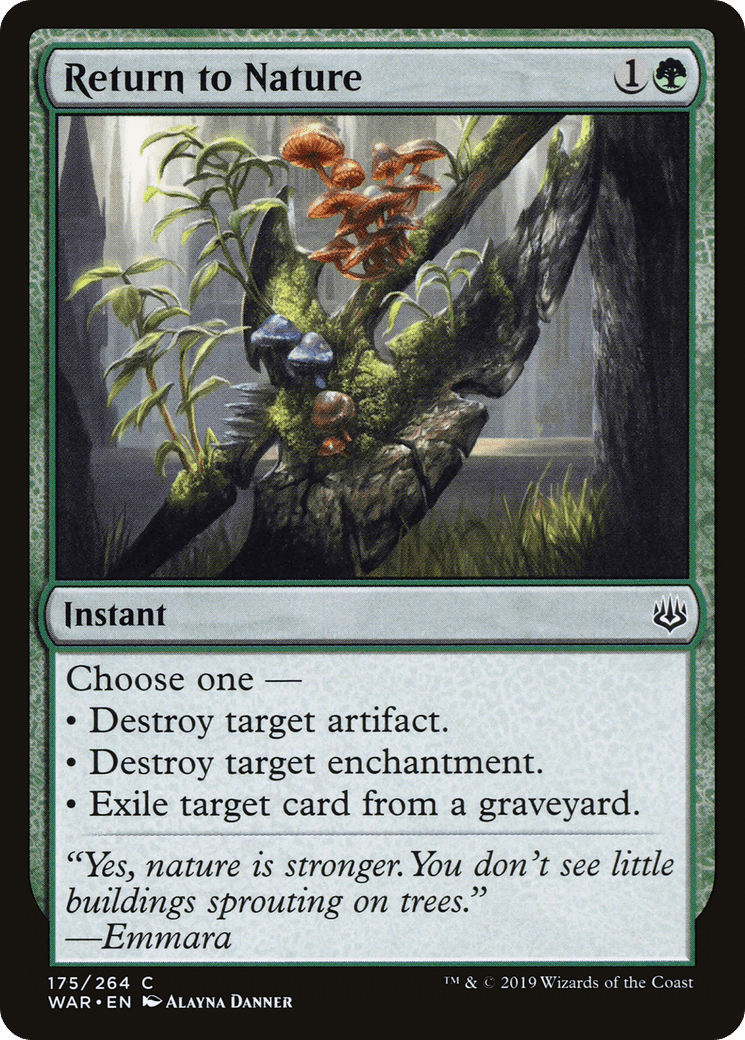 Return to Nature [War of the Spark] Foil