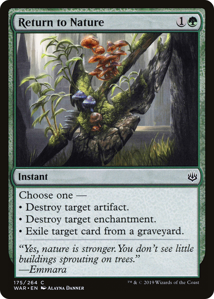 Return to Nature [War of the Spark] Foil