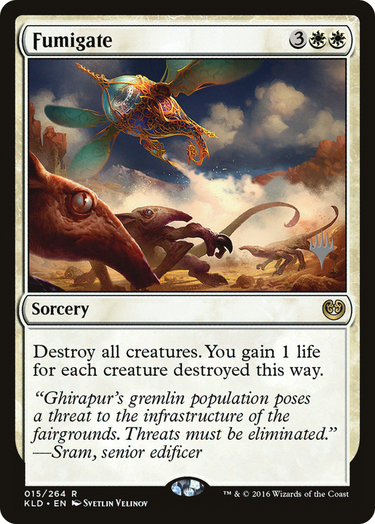 Fumigate (Promo Pack) [Kaladesh Promos] Foil