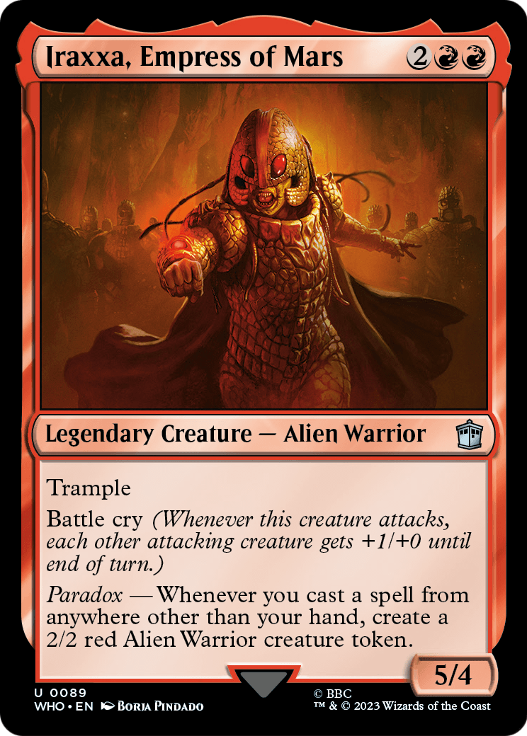 Iraxxa, Empress of Mars [Doctor Who] Foil