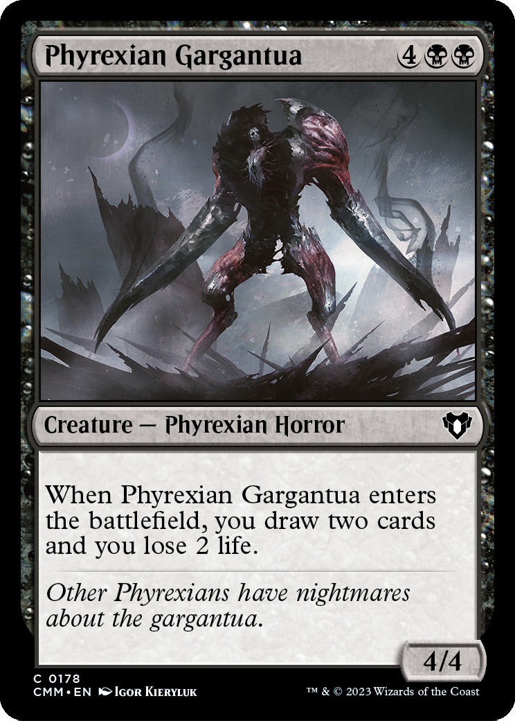 Phyrexian Gargantua [Commander Masters] Foil