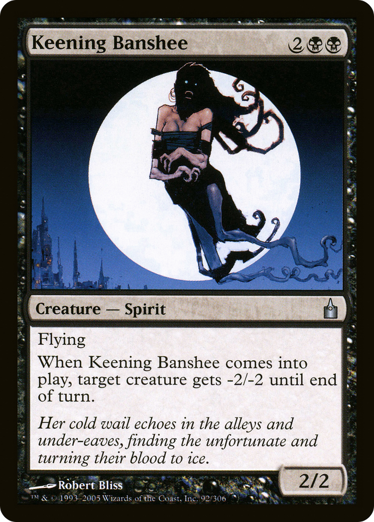 Keening Banshee [Ravnica: City of Guilds] Foil