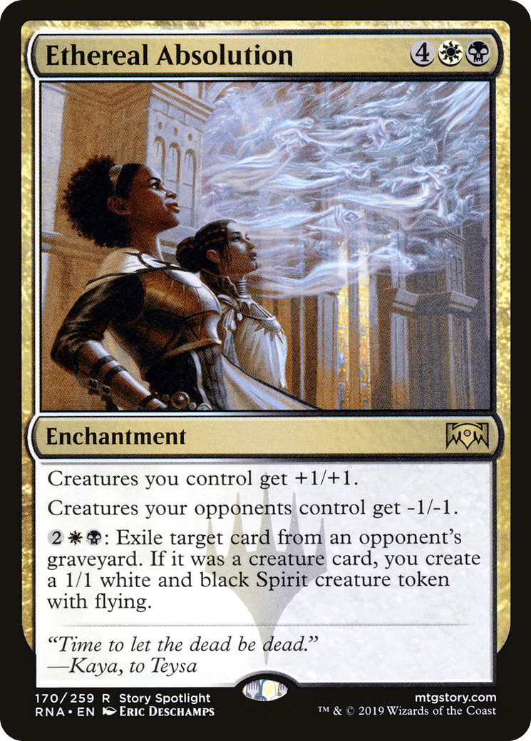 Ethereal Absolution [Ravnica Allegiance] Foil