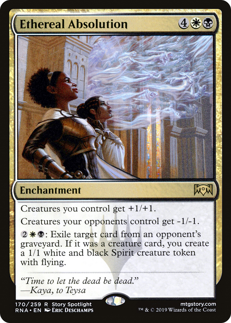 Ethereal Absolution [Ravnica Allegiance] Foil
