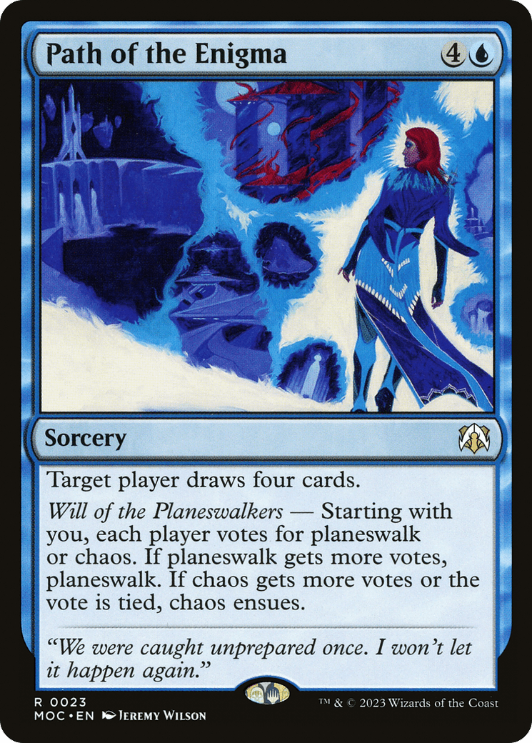 Path of the Enigma [March of the Machine Commander]