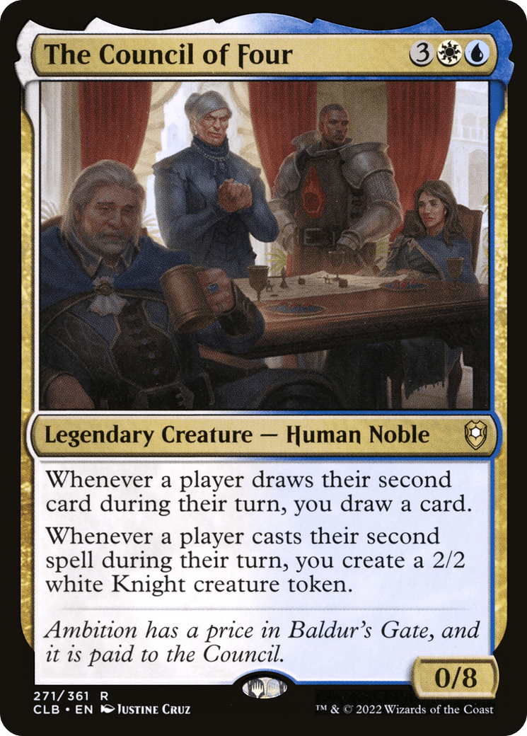 The Council of Four [Commander Legends: Battle for Baldur's Gate] Foil