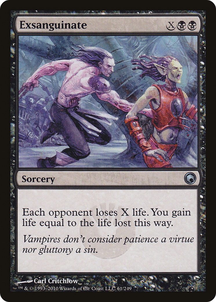 Exsanguinate [Scars of Mirrodin] Foil