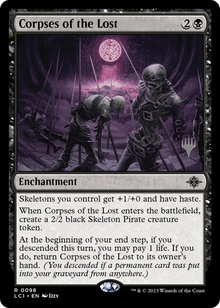 Corpses of the Lost (Promo Pack) [The Lost Caverns of Ixalan Promos] Foil