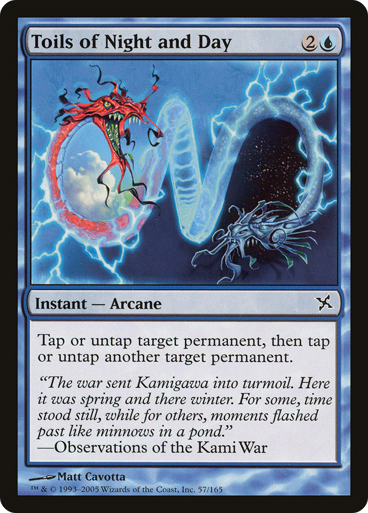 Toils of Night and Day [Betrayers of Kamigawa] Foil