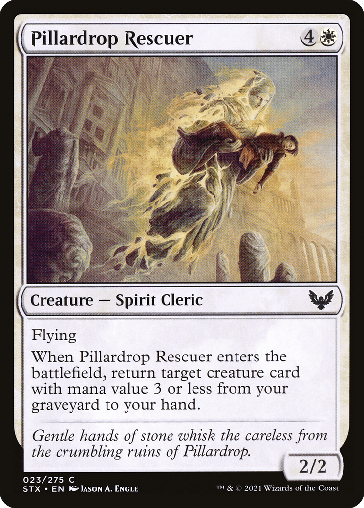 Pillardrop Rescuer [Strixhaven: School of Mages] Foil