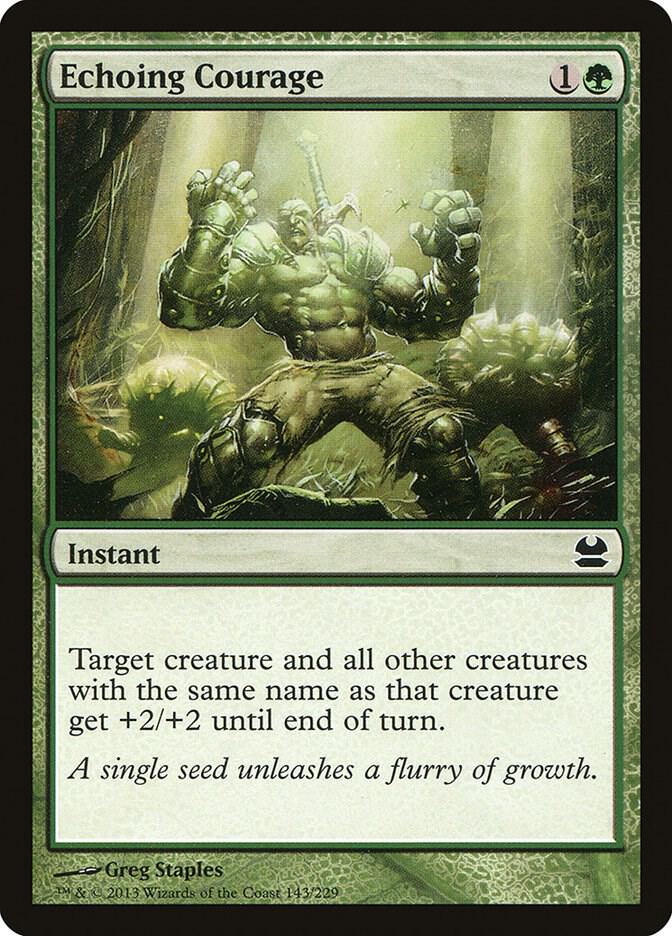 Echoing Courage 143/229 (Modern Masters) 