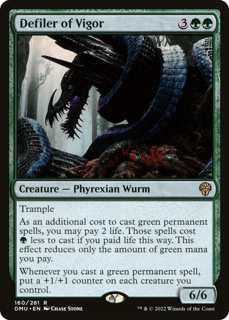 Defiler of Vigor [Dominaria United] Foil
