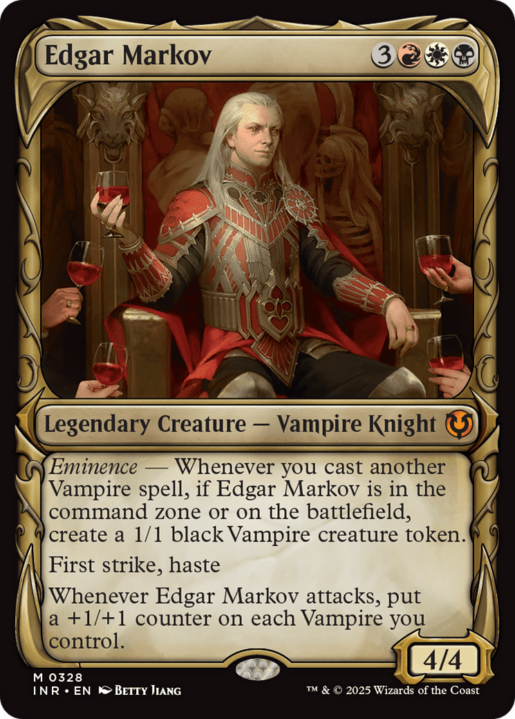 Edgar Markov (Showcase) (-328) [Innistrad Remastered]  Foil