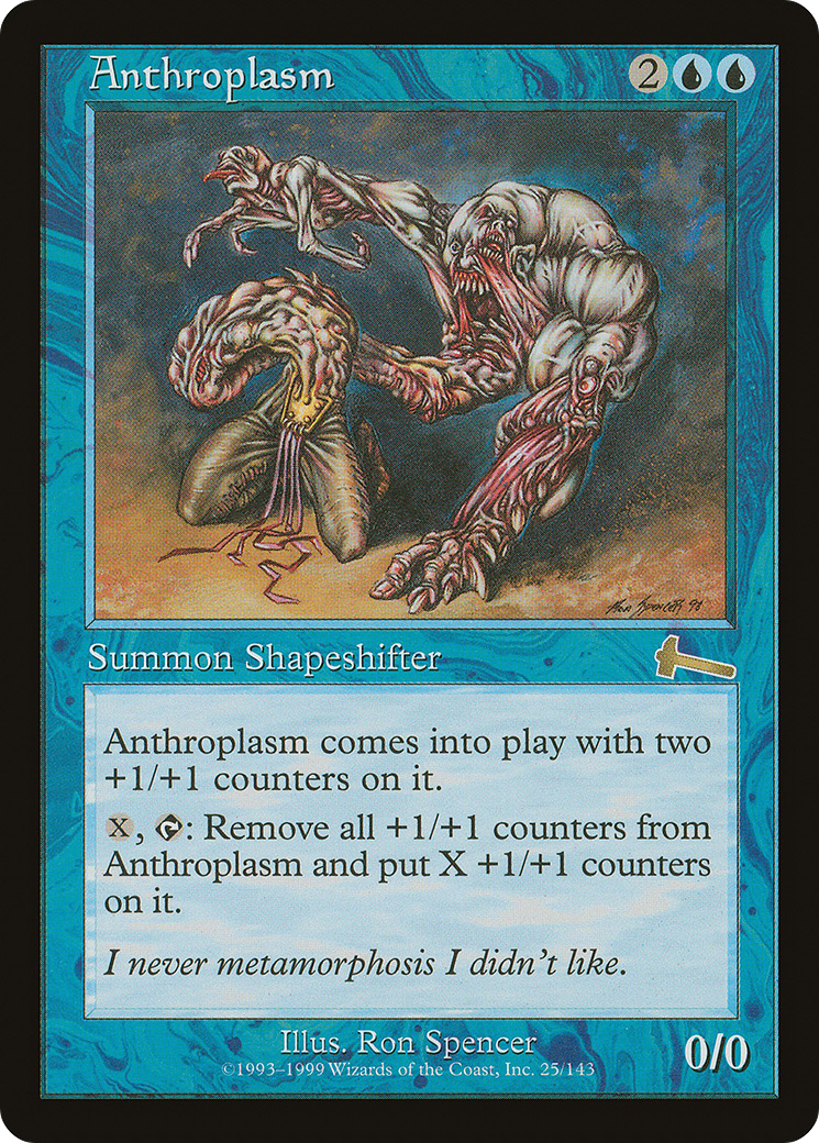 Anthroplasm [Urza's Legacy] Foil