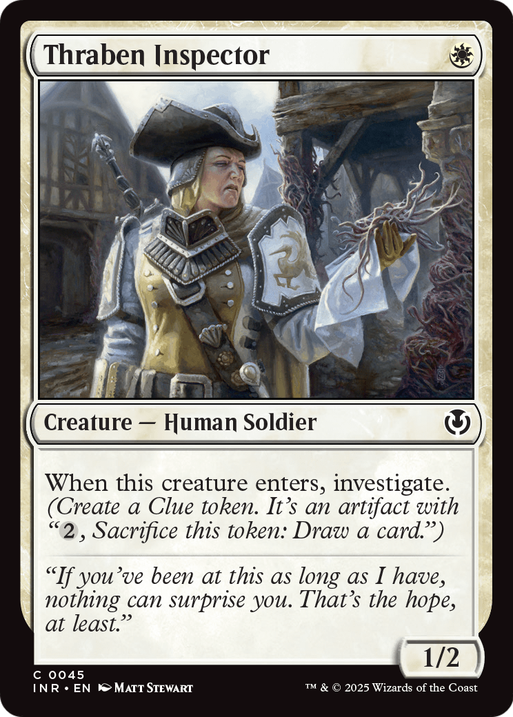 Thraben Inspector (-045) [Innistrad Remastered]
