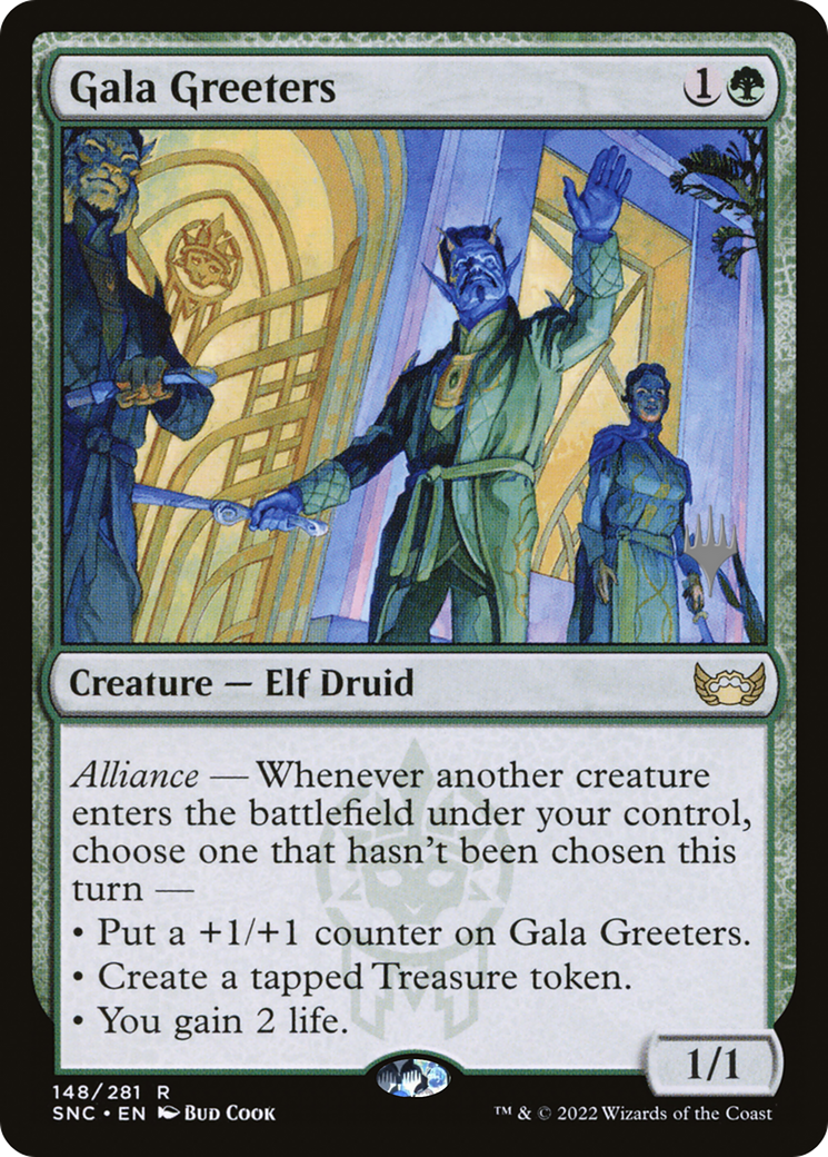 Gala Greeters (Promo Pack) [Streets of New Capenna Promos] Foil
