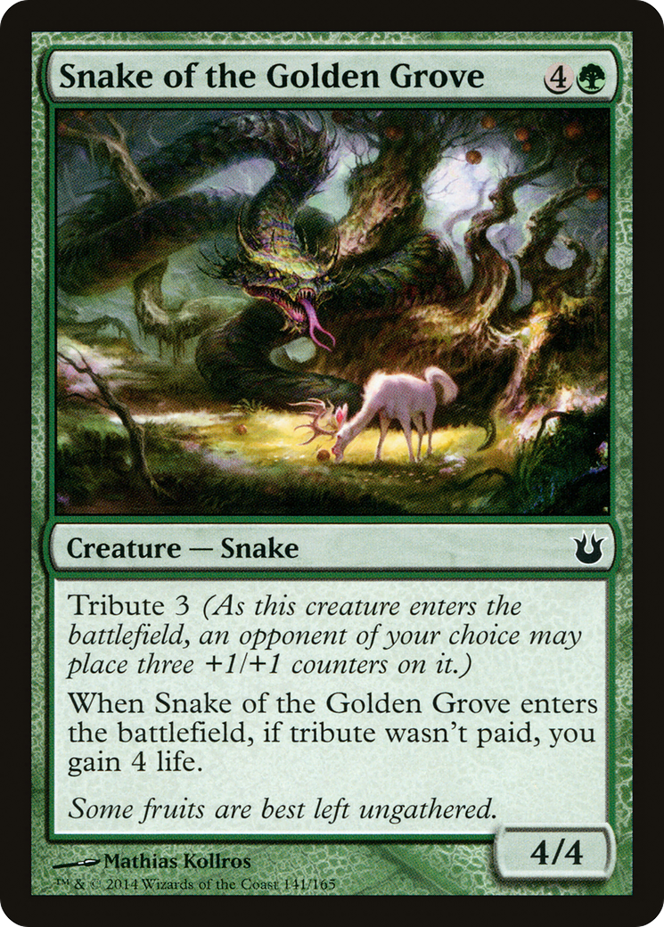 Snake of the Golden Grove [Born of the Gods] Foil