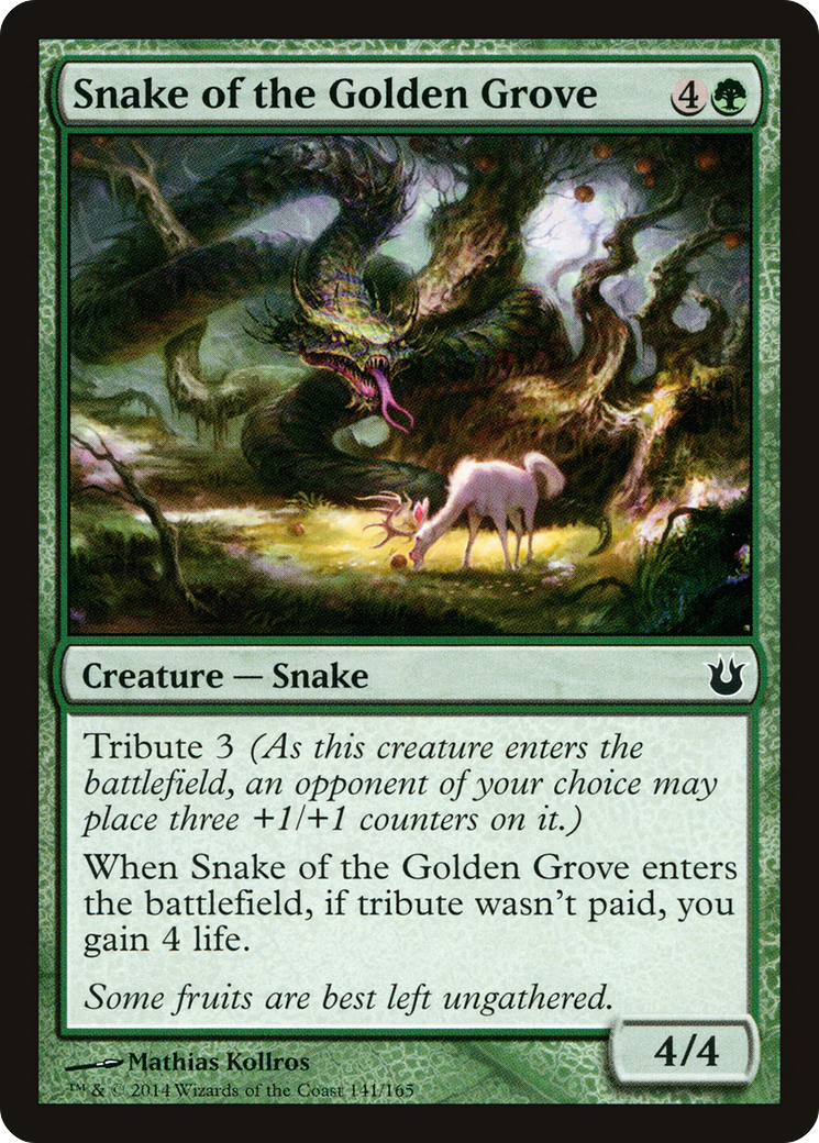 Snake of the Golden Grove [Born of the Gods] Foil