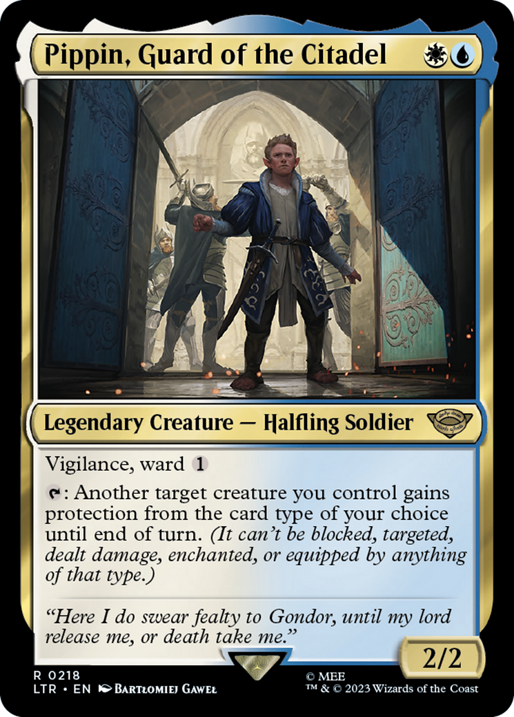 Pippin, Guard of the Citadel [The Lord of the Rings: Tales of Middle-Earth] Foil