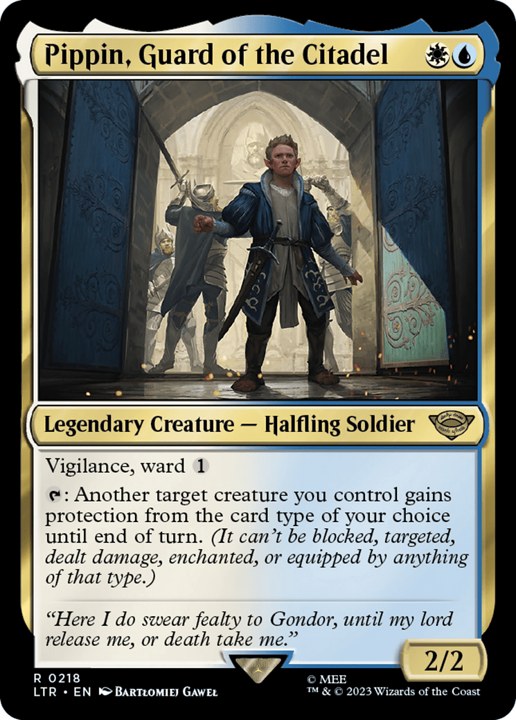 Pippin, Guard of the Citadel [The Lord of the Rings: Tales of Middle-Earth] Foil