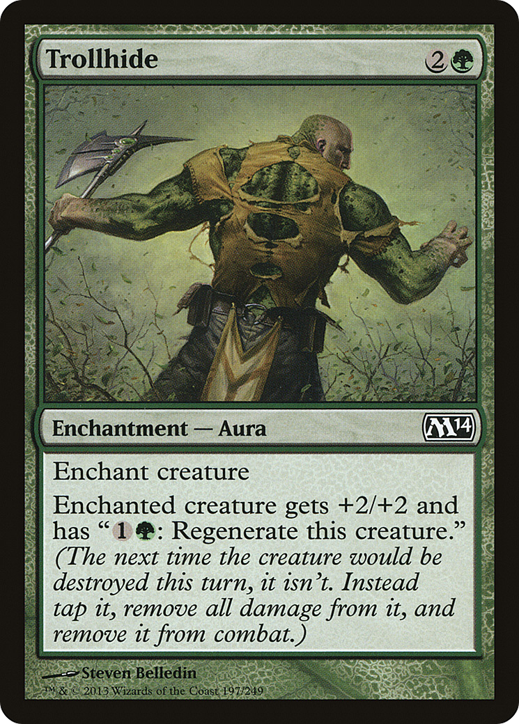 Trollhide [Magic 2014] Foil