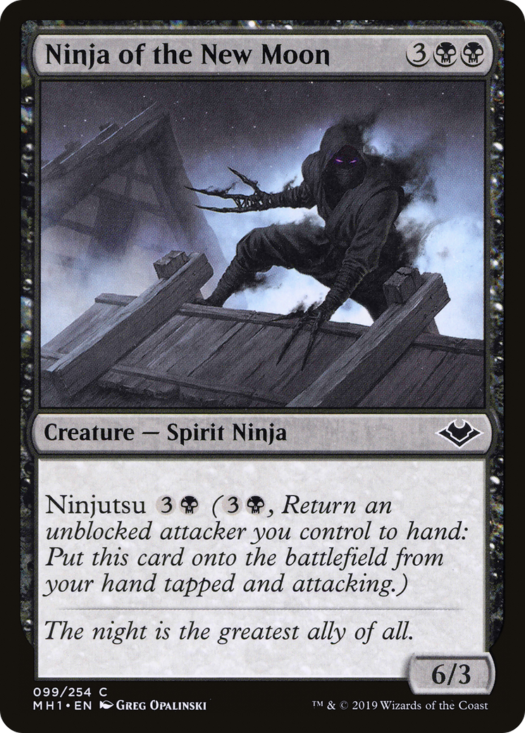 Ninja of the New Moon [Modern Horizons] Foil