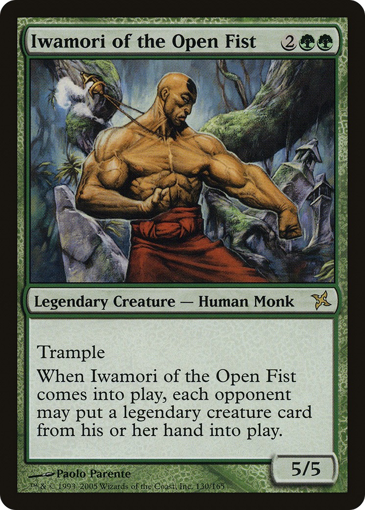Iwamori of the Open Fist [Betrayers of Kamigawa] Foil