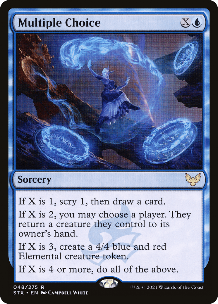 Multiple Choice [Strixhaven: School of Mages] Foil