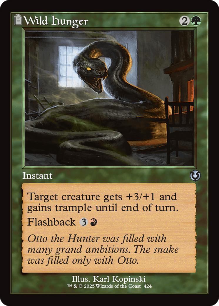 Wild Hunger (Retro Frame) (-424) [Innistrad Remastered]