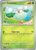Cottonee 014/162 (SV05: Temporal Forces)  - Reverse Holofoil